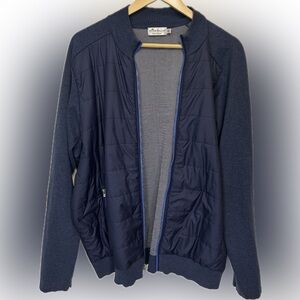 Navy Blue Men’s Jacket. Fits like a large.